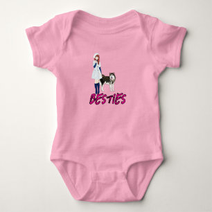 Besties  baby bodysuit