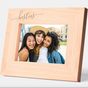 Besties Best Friends BFFs Etched Frames