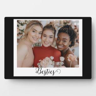 Besties Best Friends Photo Plaque