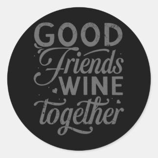 Besties BFF Heart Best Friends Bestie Classic Round Sticker