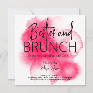 Besties & Brunch Personalised Invitation