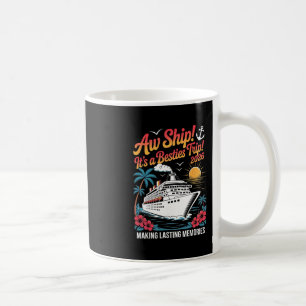 Besties Cruise Trip 2026 Vacation Girls Trip Match Coffee Mug