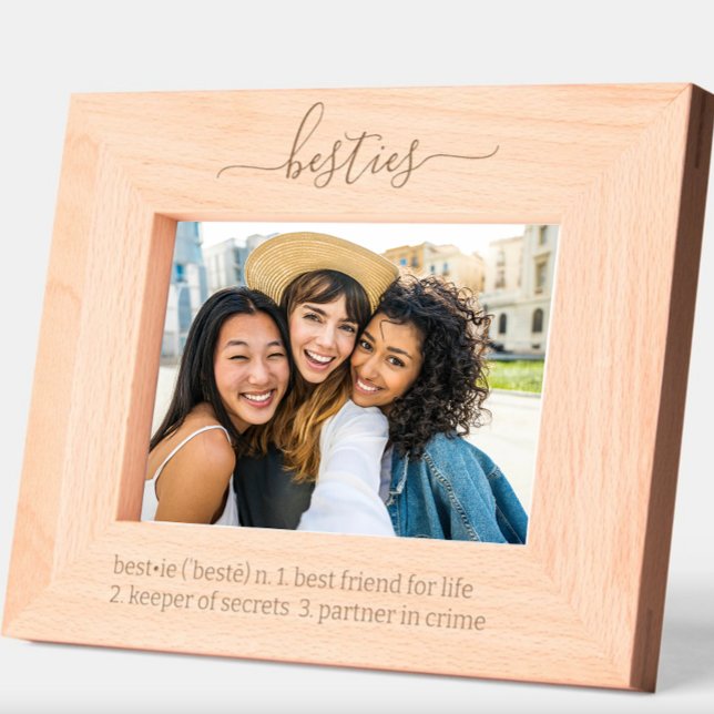 Besties Dictionary Definition Fun Etched Frames (Creator Uploaded)
