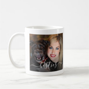 Besties Dog Mum And Dog Photo Coffee Mug