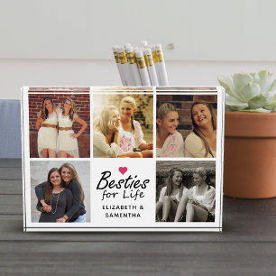 Besties For Life Script Best Friends Photo Collage