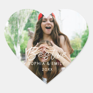 Besties Forever – Custom Photo & Name Sticker