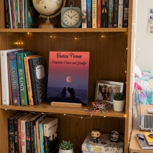 Besties Forever Named Moonrise Photo Acrylic Block Sign