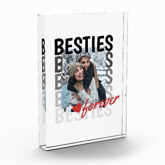 Besties Forever Photo Overlay Keepsake (Left)