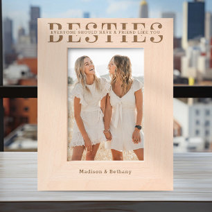 Besties Friendship Etched Frames
