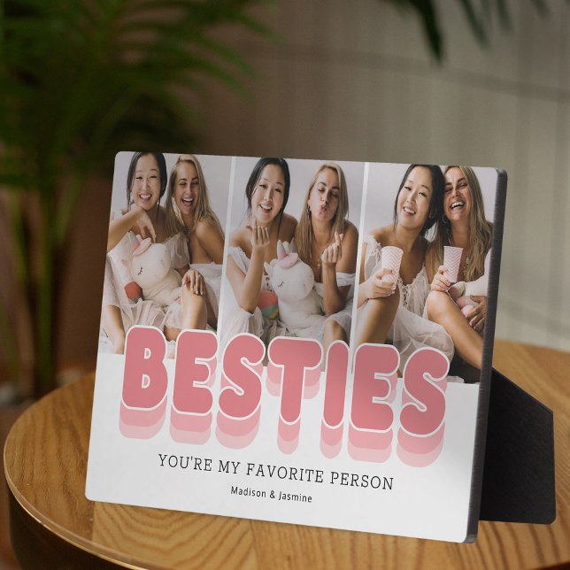 Besties Friendship Photo Plaque (Creator Uploaded)