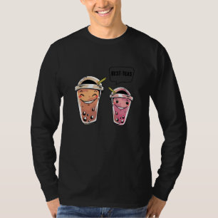 Besties Graphic Tea Tea Drinker Tea Brewing Cup O T-Shirt