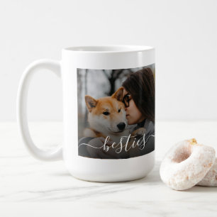 Besties Mum And Dog Photo Coffee Mug