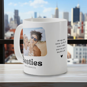 Besties Personalised Friendship Gift Coffee Mug