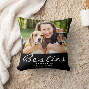 Besties Pet Photo Cushion