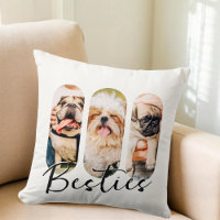Besties Pet Simple Modern Playful Three Photo