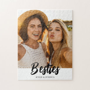 Besties Photo Personalised Jigsaw Puzzle