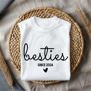Besties shirt, Custom gift for her, Mother's day T-Shirt