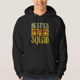 Besties Squad Best Friend Team Friendship Sayings  Hoodie
