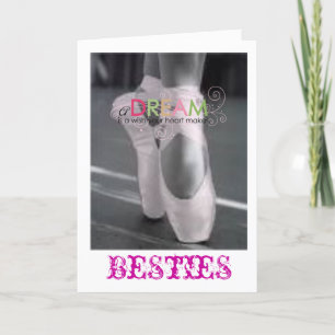Besties Thank You Card