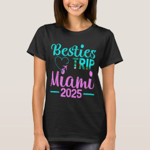 Besties Trip 2025 Summer Vacation Florida Beach T-Shirt
