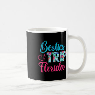 Besties Trip Florida Vacation Matching Best Friend Coffee Mug