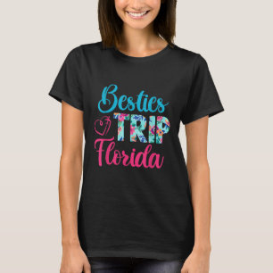 Besties Trip Florida Vacation Matching Best Friend T-Shirt
