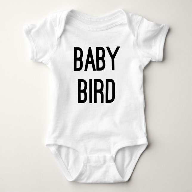 Bestseller baby bird mother baby shower bodysuit (Front)