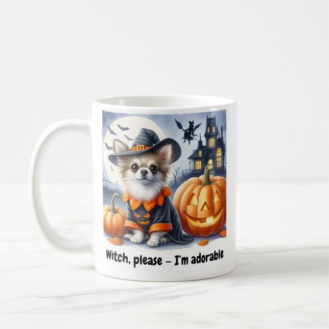 BESTSELLER! Chihuahua Halloween Mug –  (Left)