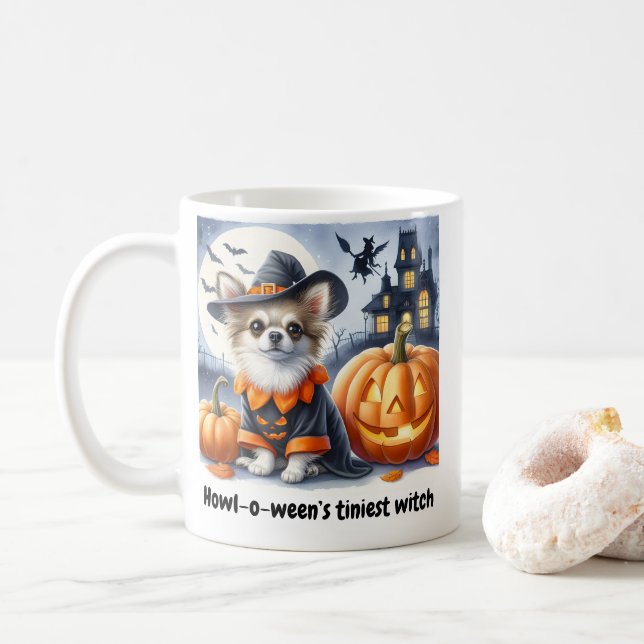 BESTSELLER! Chihuahua Halloween Mug –  (With Donut)