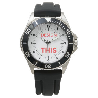 BESTSELLER! Men's Watch - ⌚- Black Rubber
