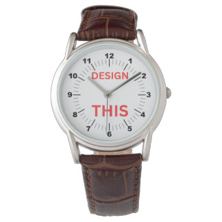 BESTSELLER! Men's Watch - ⌚- Brown Leather