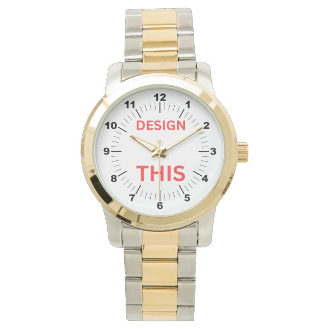 BESTSELLER! Men's Watch - ⌚- Oversized (Front)