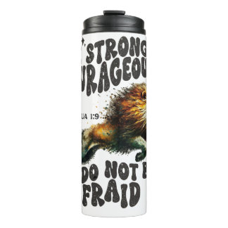 Bestselling #1 Be strong Joshua 1:9 bible verse Thermal Tumbler