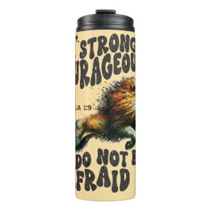 Bestselling #1 Be strong Joshua 1:9 bible verse Thermal Tumbler
