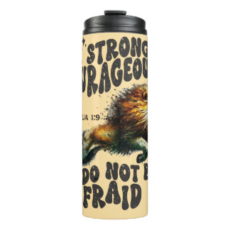 Bestselling #1 Be strong Joshua 1:9 bible verse Thermal Tumbler