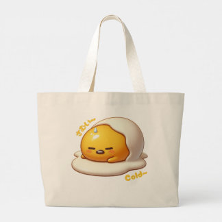 Bestselling gudetama egg funny #1 popular Japanese Large Tote Bag