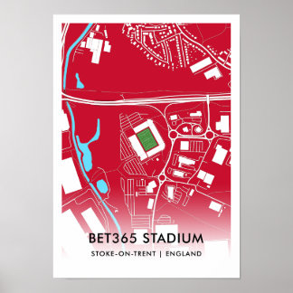 bet365 Stadium Poster – Home of Stoke City FC