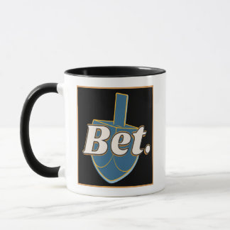 Bet. Hanukkah Dreidel Gimel Joke Gift Gen Z Alpha  Mug