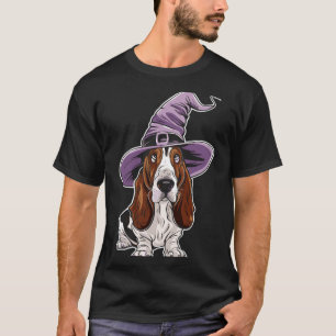 Bet Hound Witch Dog Halloween Performance T-Shirt