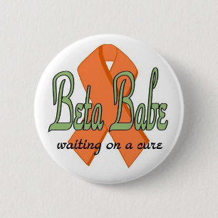 Beta Babe Button