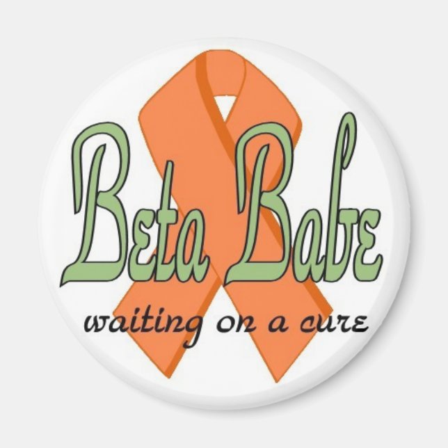 Beta Babe Magnet (Front)