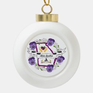 Beta Epsilon Ornament
