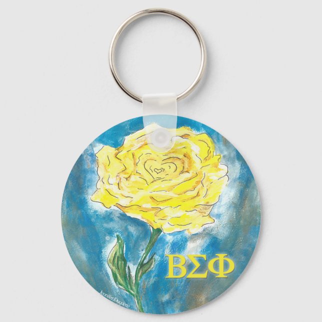 Beta Sigma Phi Keychain (Front)