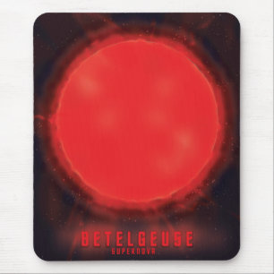 betelgeuse supernova Space Art Mouse Pad