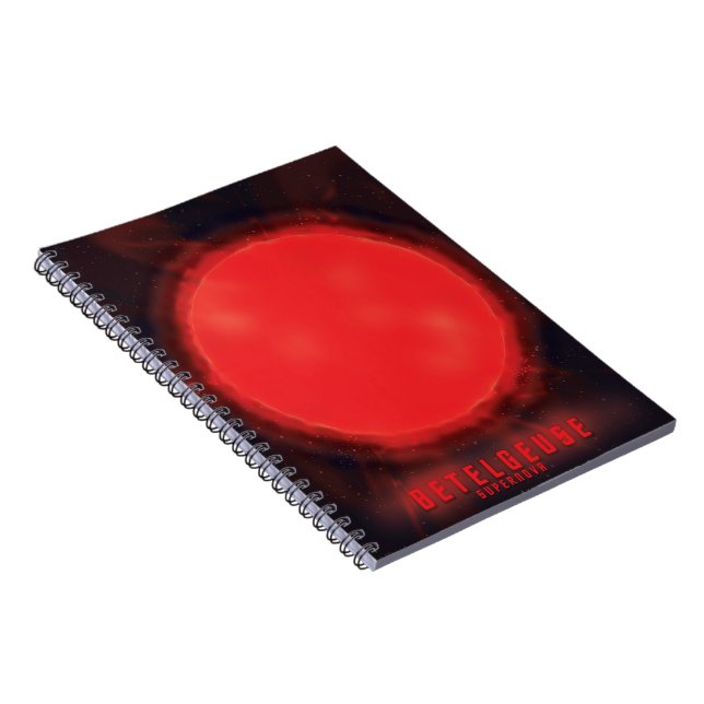 betelgeuse supernova Space Art Notebook (Right Side)