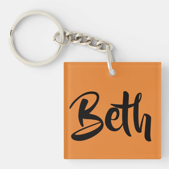 Beth from Orphan Black tv show Key Ring (Front)