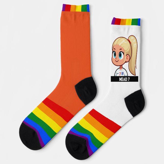 Beth Mead x Vivianne Miedema Socks (Left)