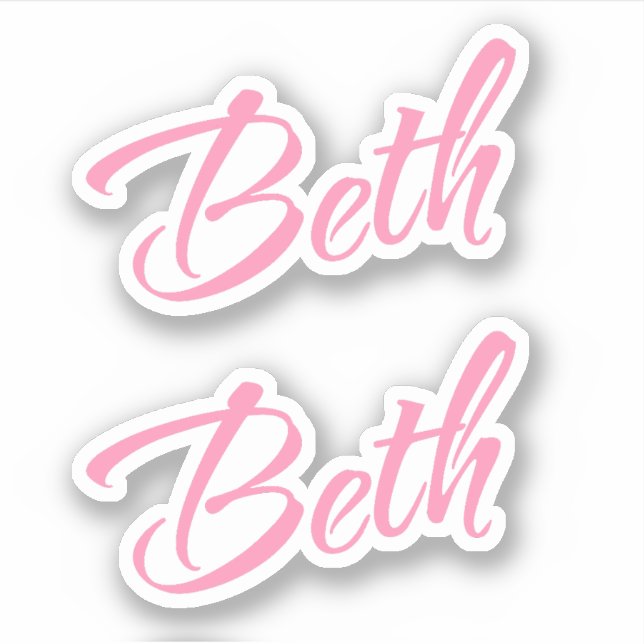 Beth name x2 (Front)