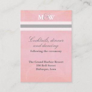 Beth Reception Enclosure Card