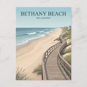 Bethany Beach, Delaware Postcard